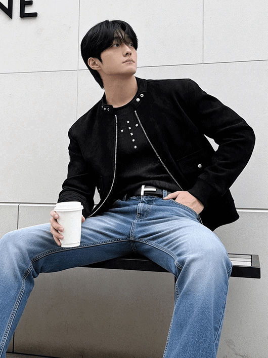 ATEEZ Suede Jacket