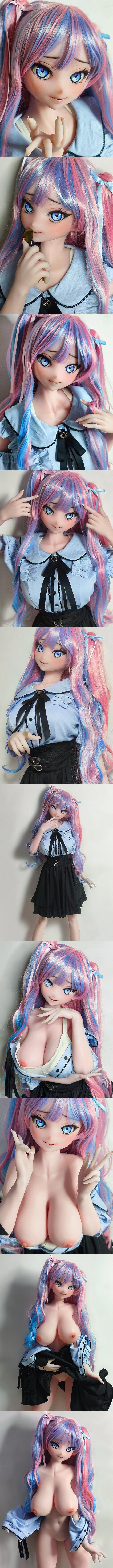 愛莎貝兒娃娃 加藤文香 RAD-148CM-全矽膠 ACG Cartoon silicone sex doll