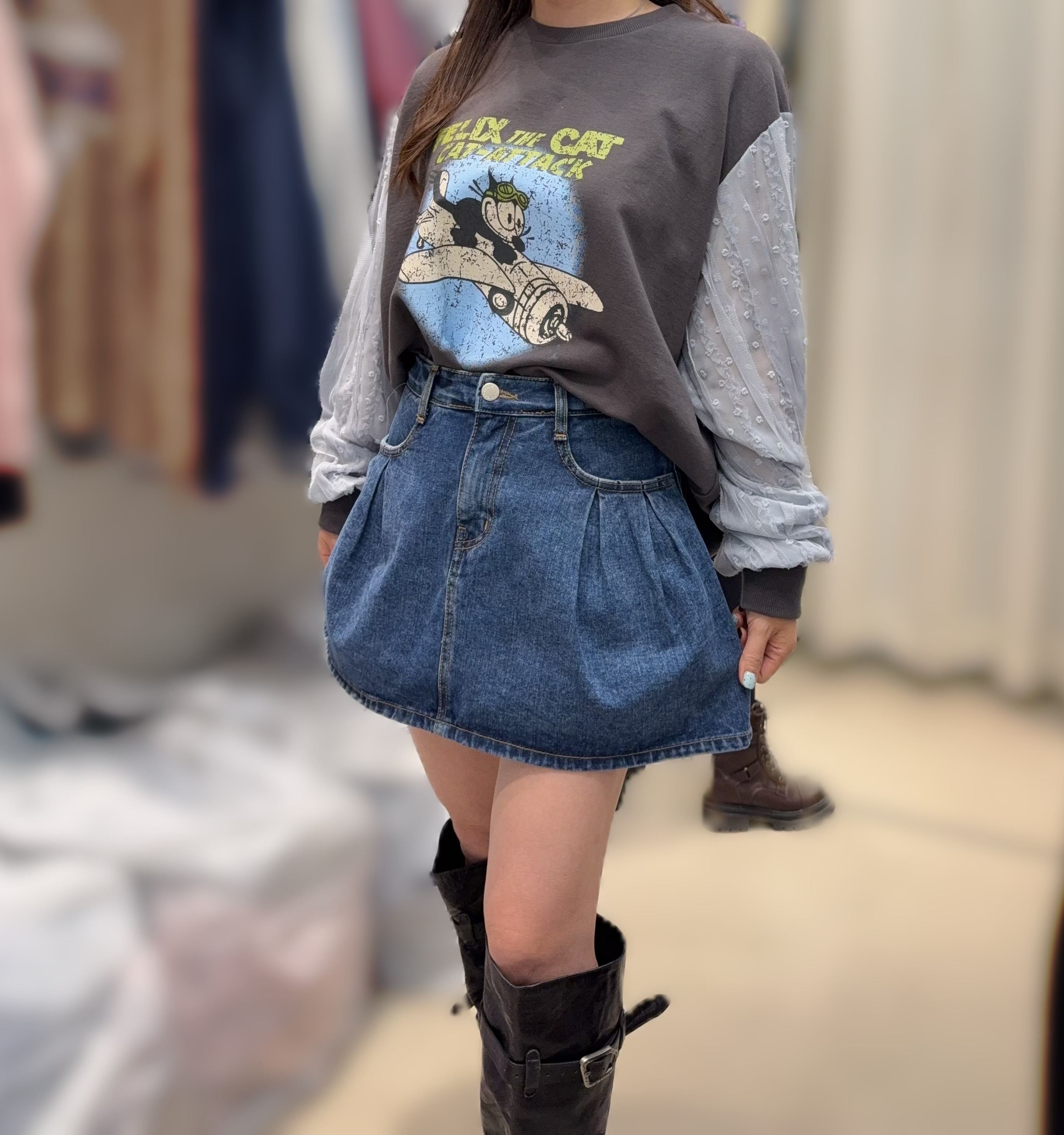L20   牛仔褲  M:腰28 HIP38 長14.5  /   L:腰30 HIP40 長15 /   XL:腰32 HIP42 長15 $499