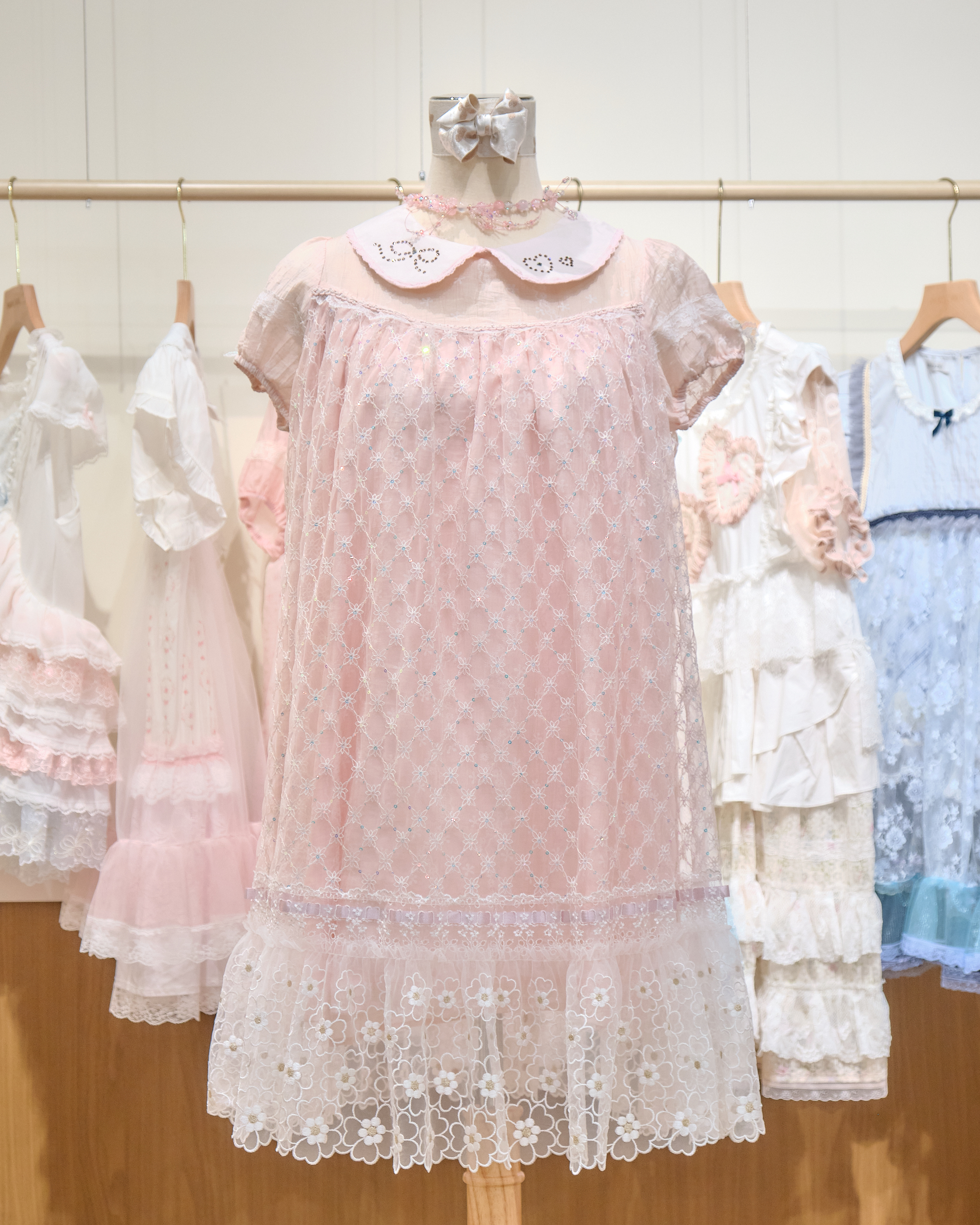 13986 Triple-Layer Doll Dress