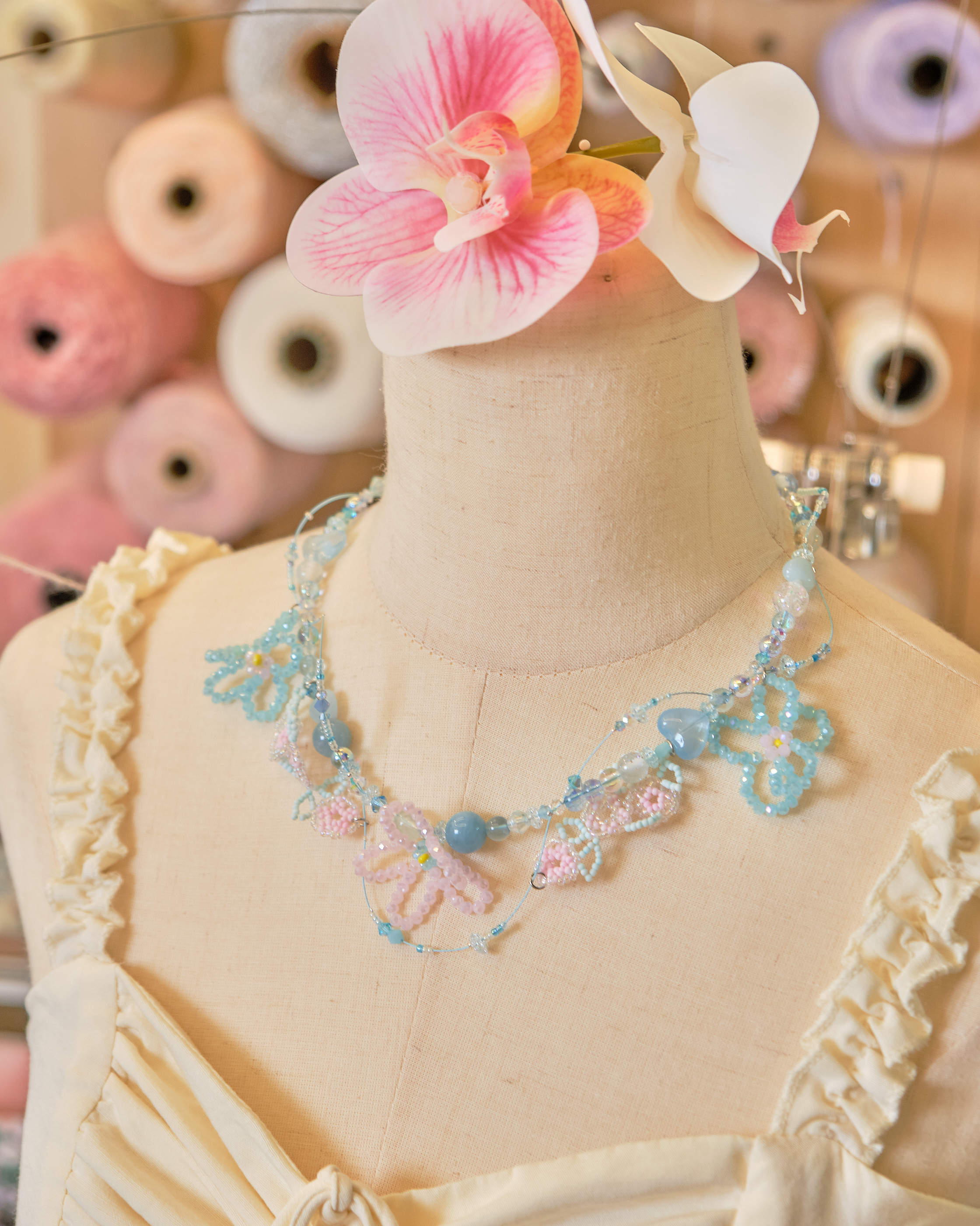13969 Iridescent Whisper Necklace
