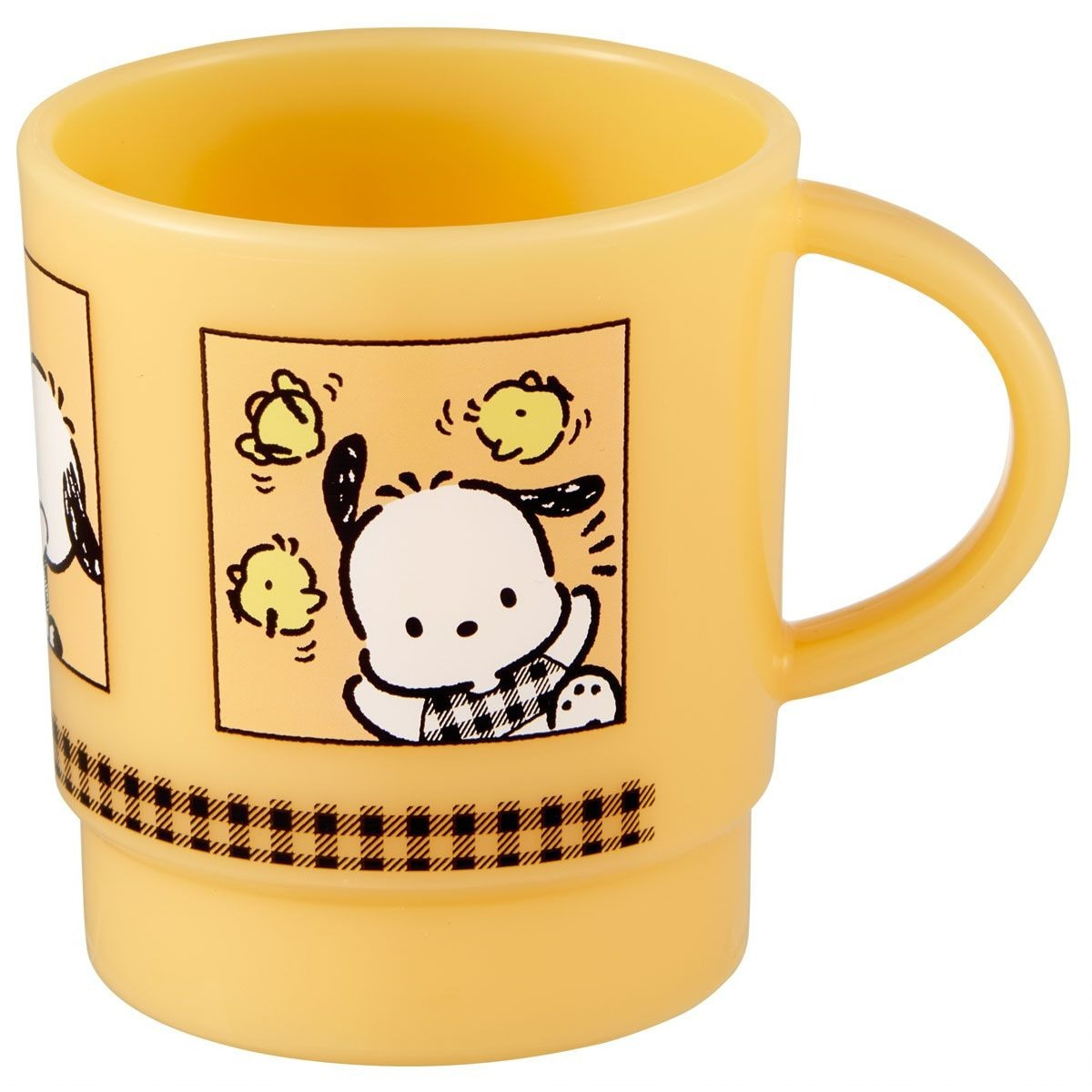 日本製 Sanrio 可組疊有耳塑膠杯 (340ml)