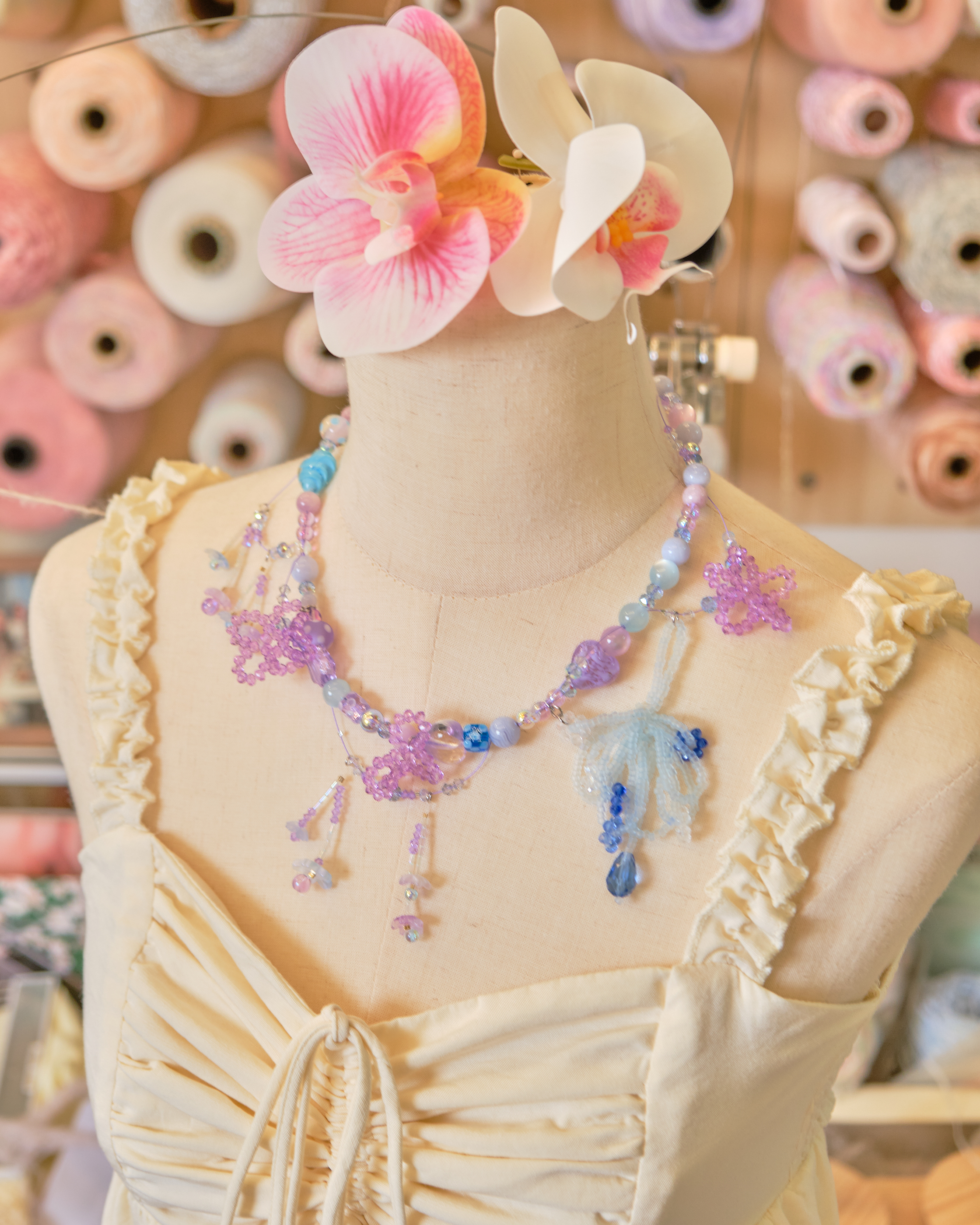 13968 Iridescent Whisper Necklace