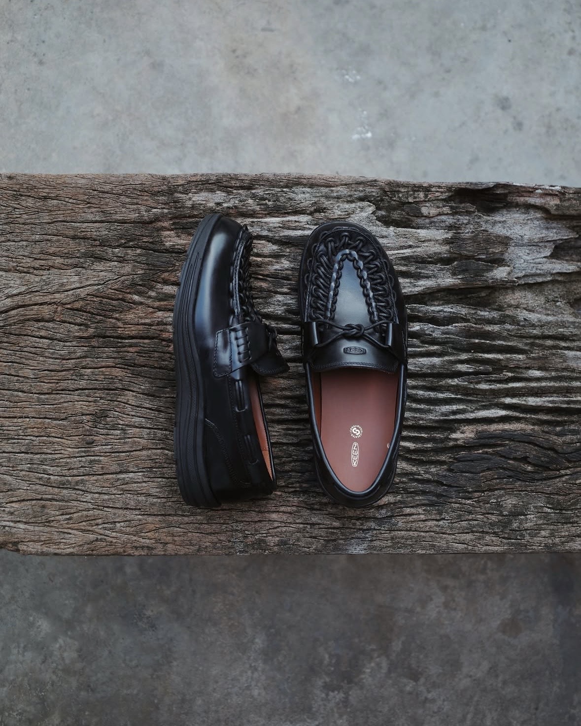 <限量補貨🔥> Keen Uneek Loafer 編織 樂福鞋 夜幕黑