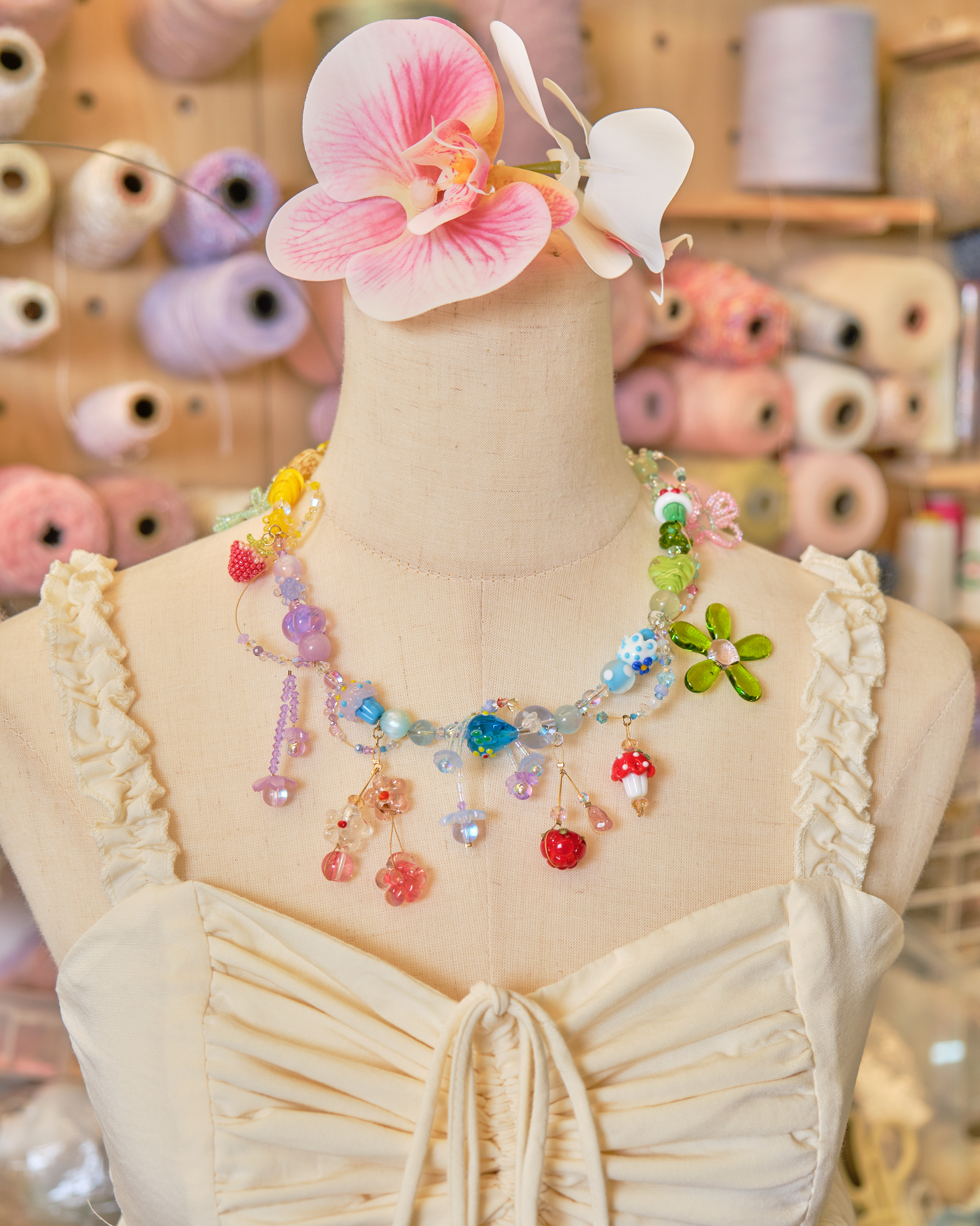 13966 Iridescent Whisper Necklace