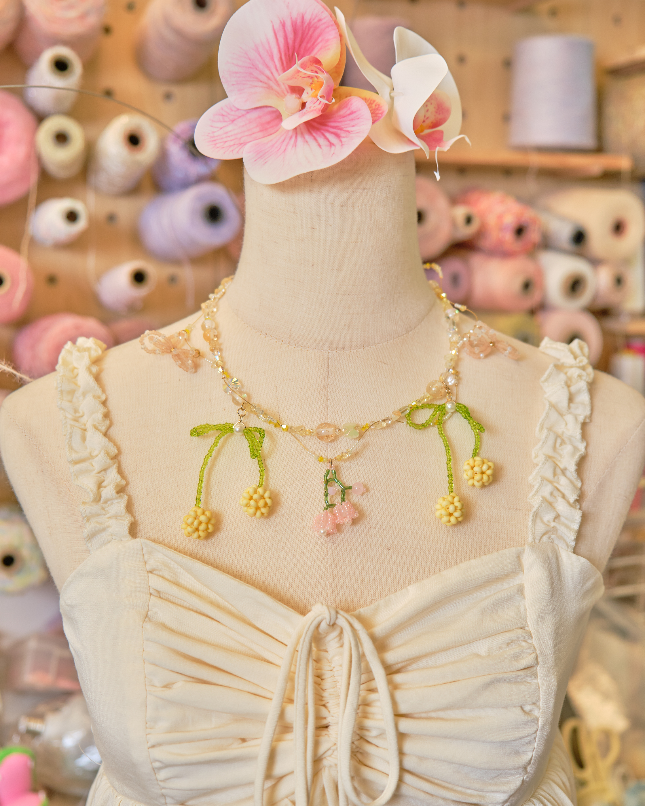 13965 Iridescent Whisper Necklace