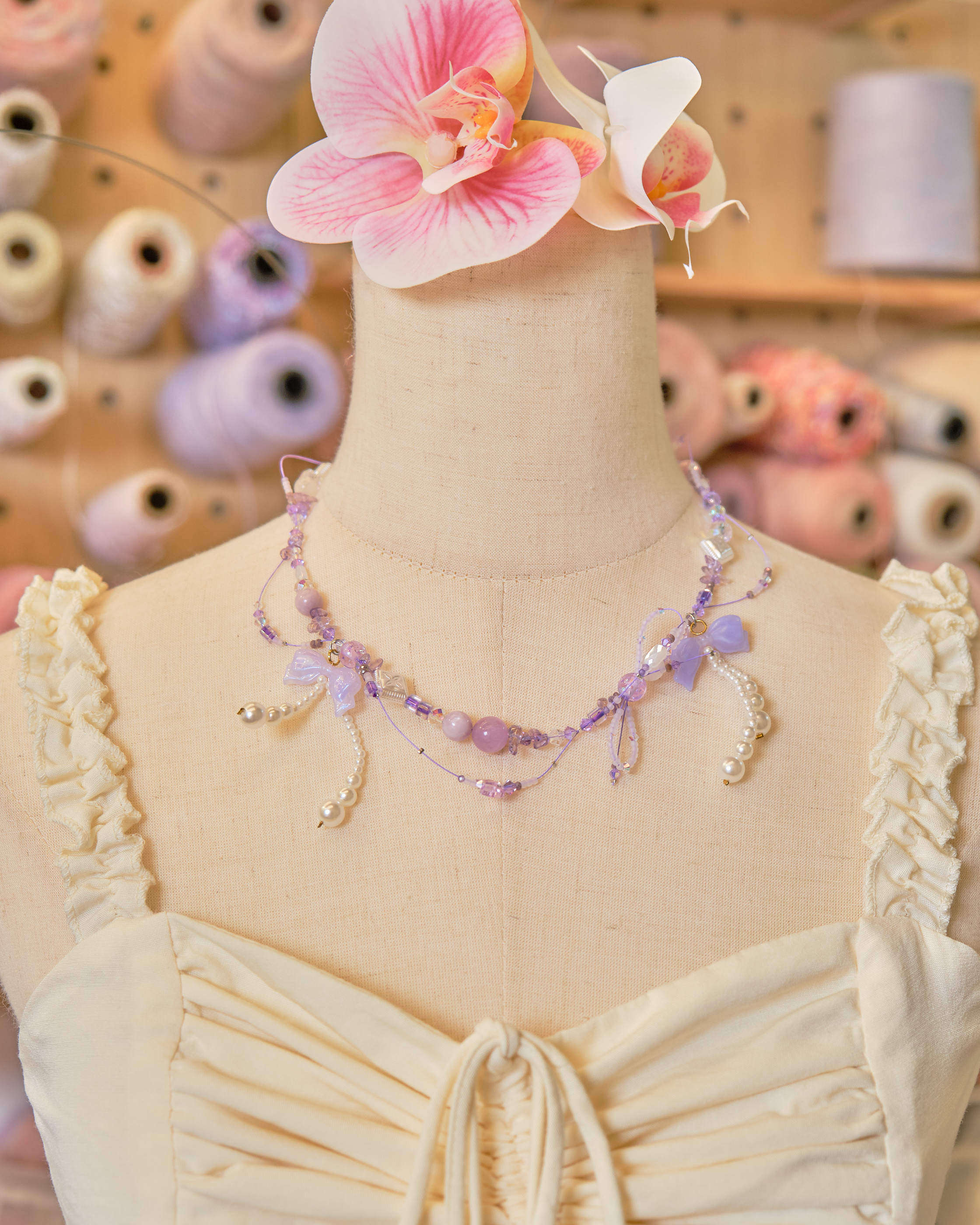 13963 Iridescent Whisper Necklace