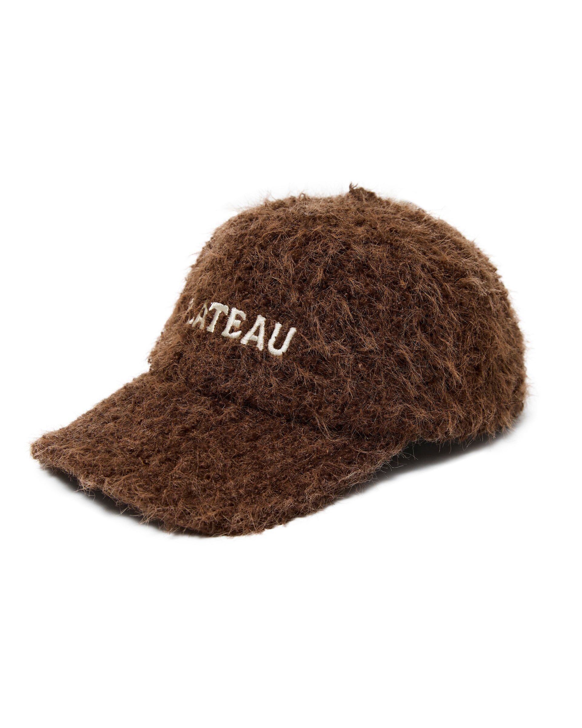 PLATEAU STUDIO｜Fur cap (Brown)