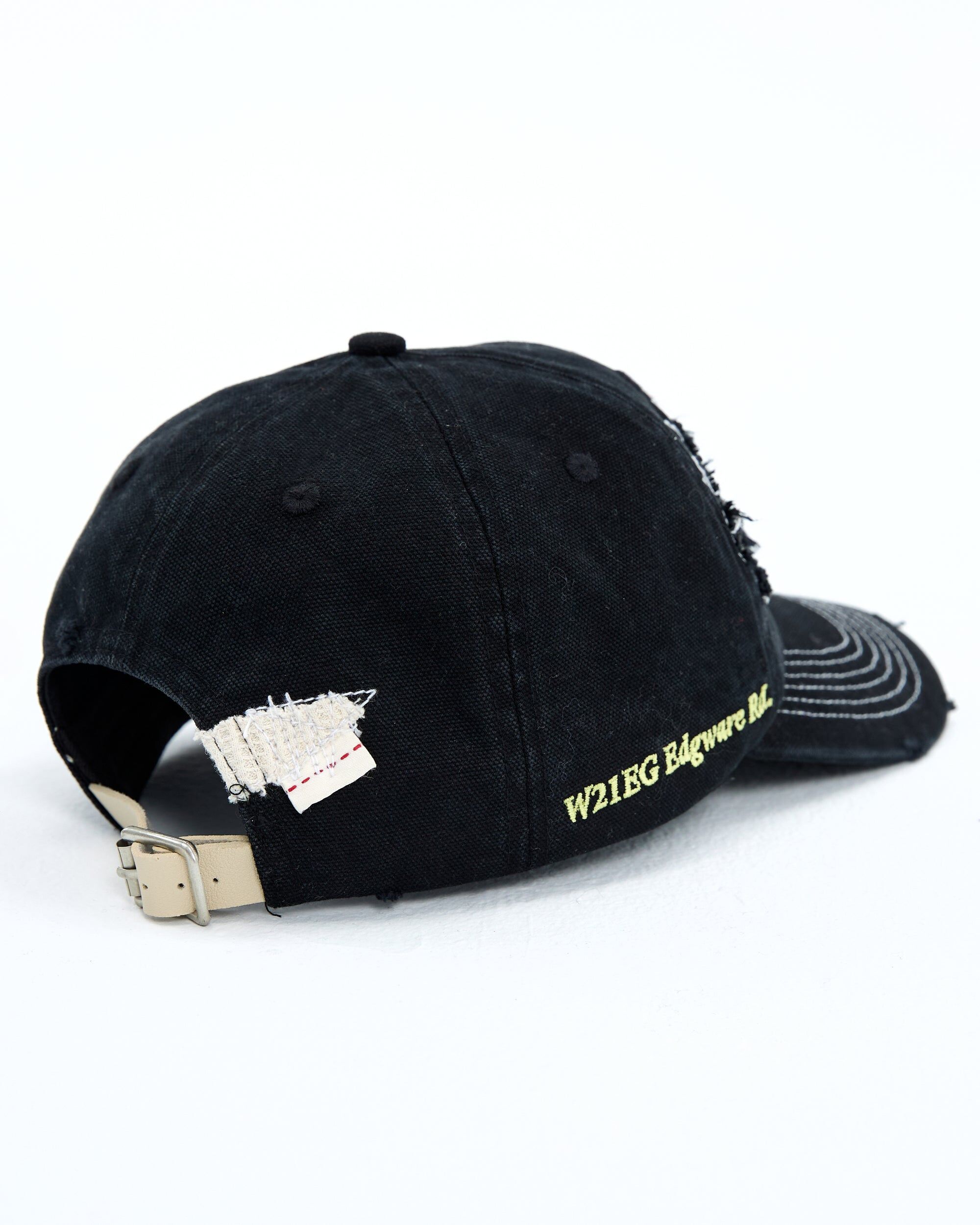 PLATEAU STUDIO｜London cap (Washed black)