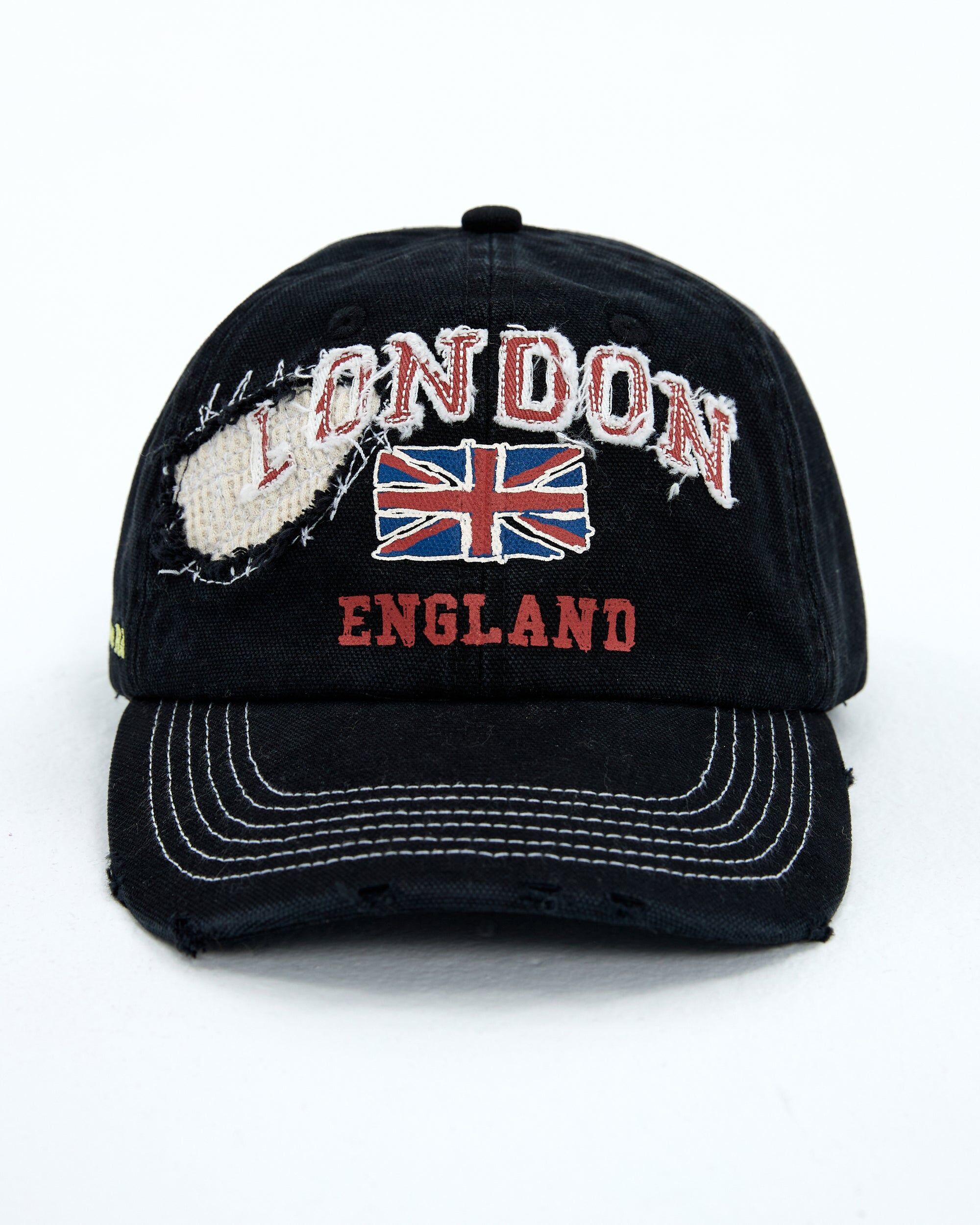 PLATEAU STUDIO｜London cap (Washed black)