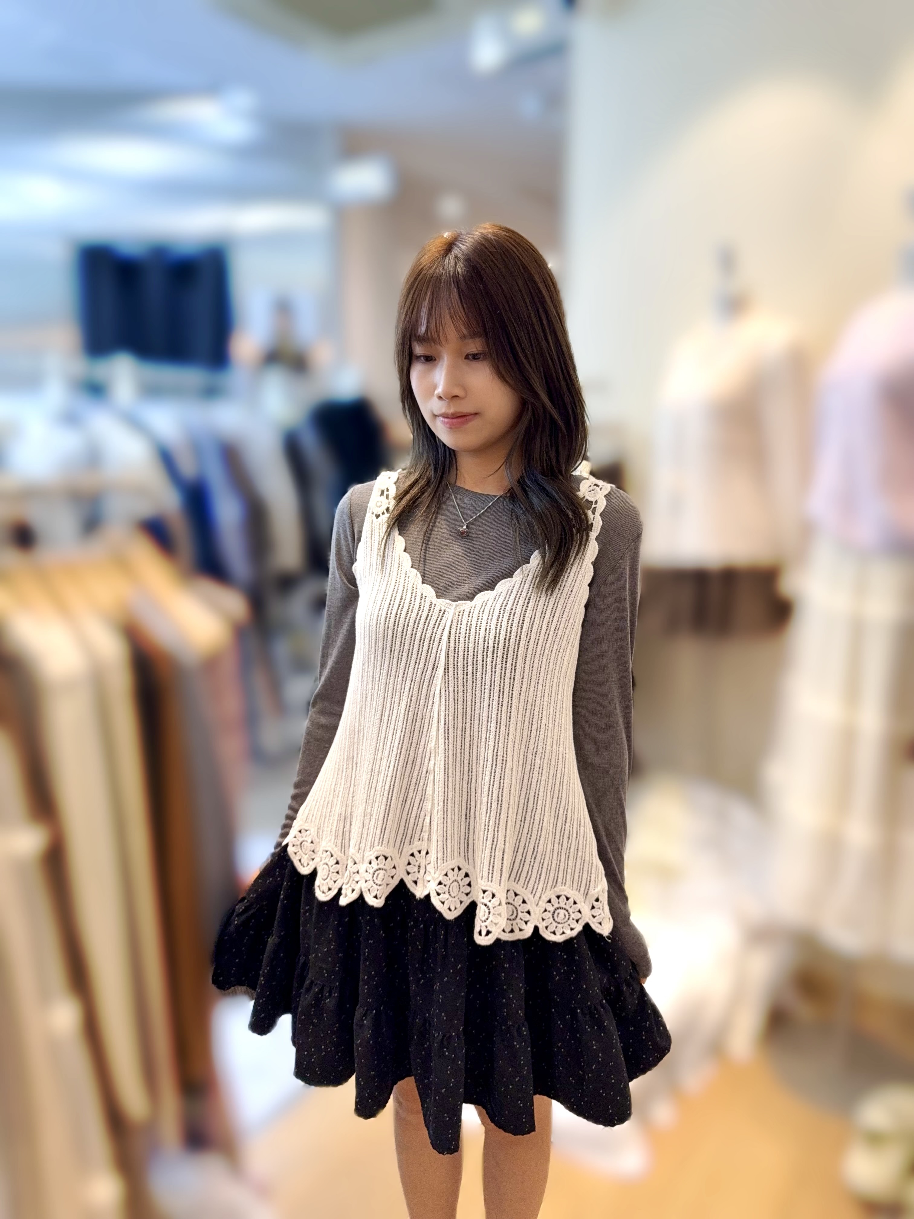 OV26   ( 1SET 2 件) 背心 胸40 長23   /  上衣 胸40-48 長21 $469