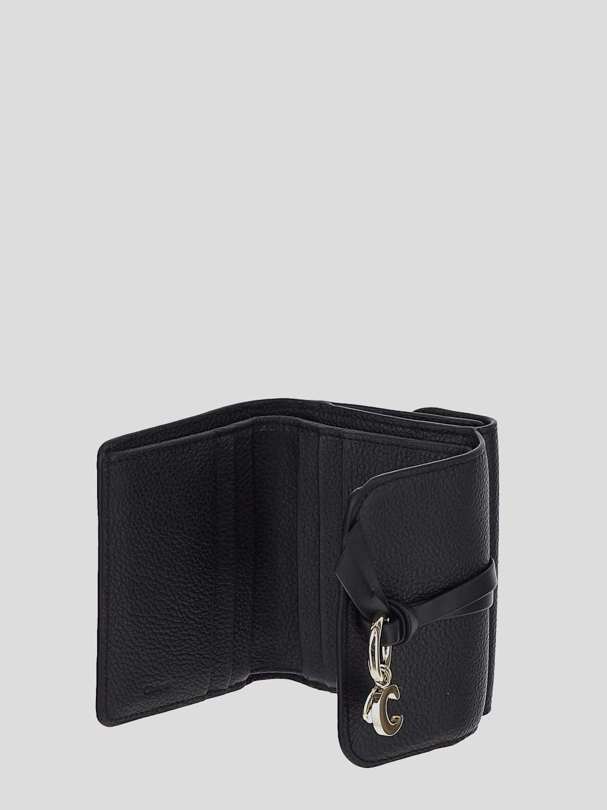 1CP0905-112 [CHLOE] 皮革銀包 黑色 #CHC21WP945F57001 (EU)