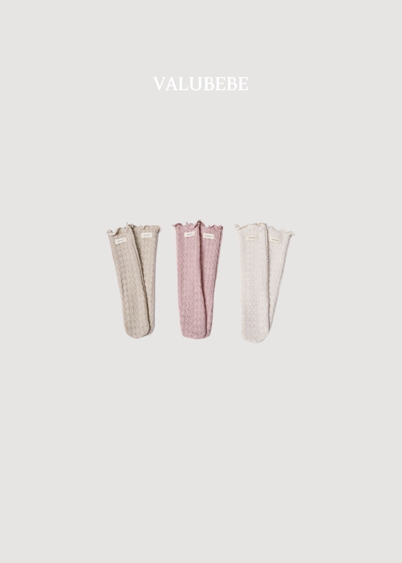 VALU BEBE Talktalk Knit Socks
