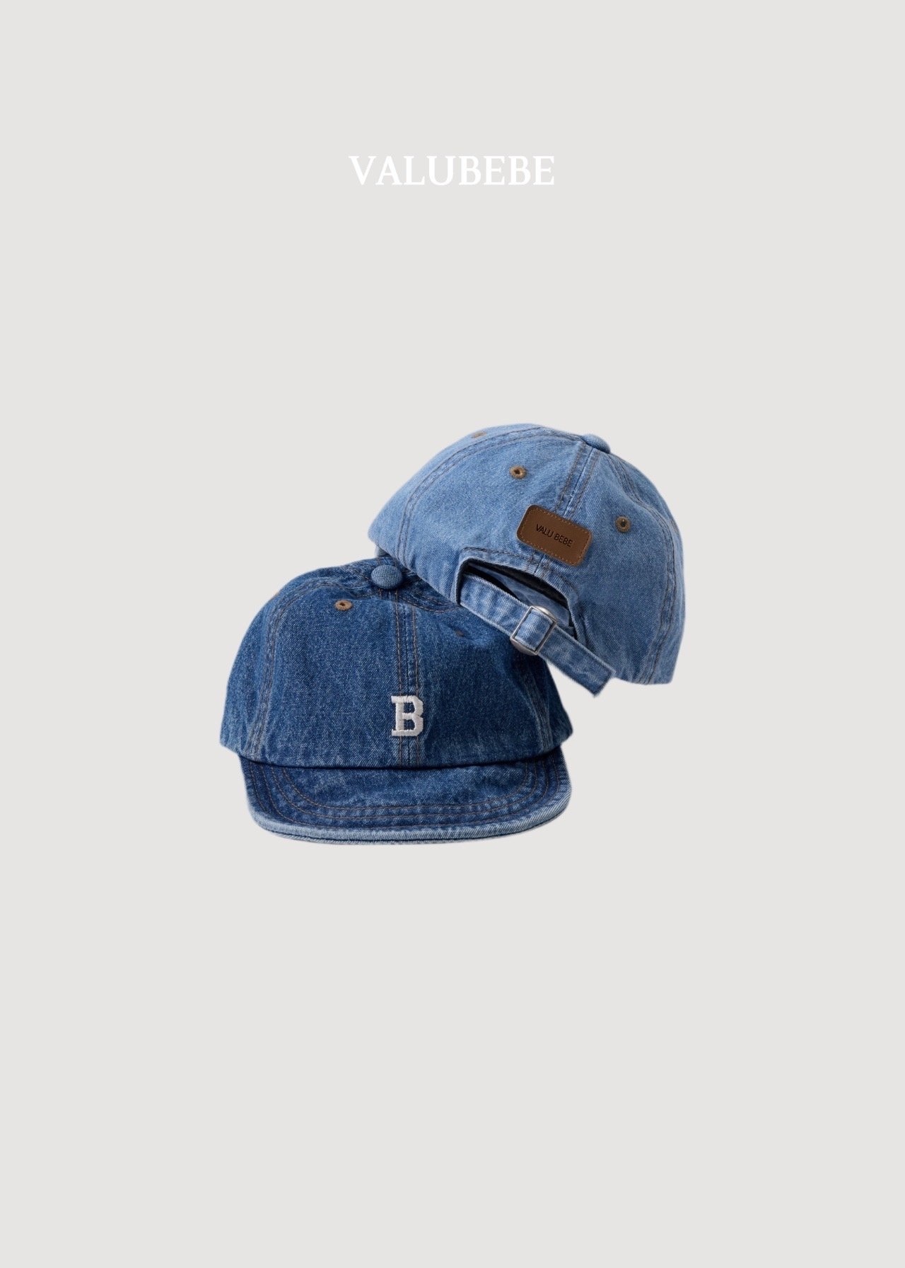 VALU BEBE B Denim Cap