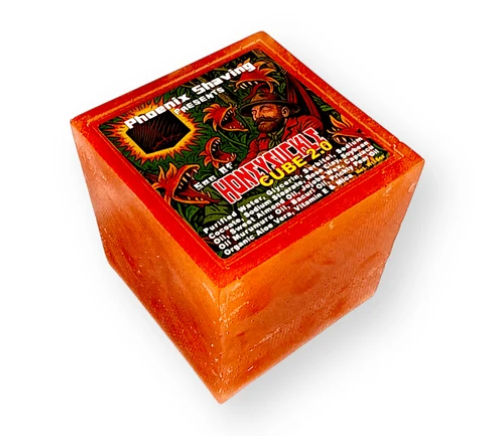 美國 Phoenix Artisan Accoutrements｜Son of Honeysuckle 忍冬之子 剃鬚前導魔方 CUBE 2.0 Preshave Soap (半磅裝 / 227g)