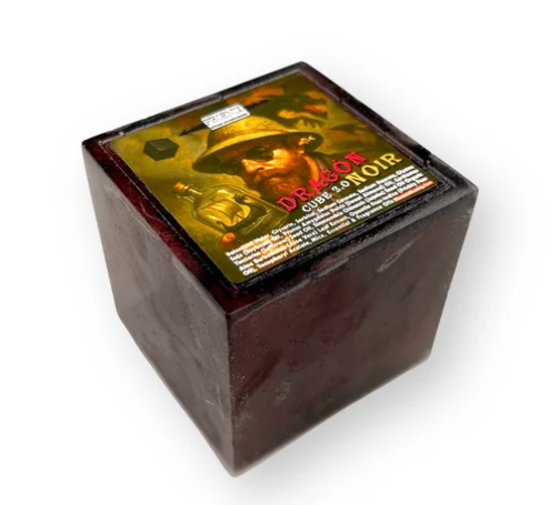 美國 Phoenix Artisan Accoutrements｜Dragon Noir 黑龍致敬款 剃鬚前導魔方 CUBE 2.0 Preshave Soap (半磅裝 / 227g)