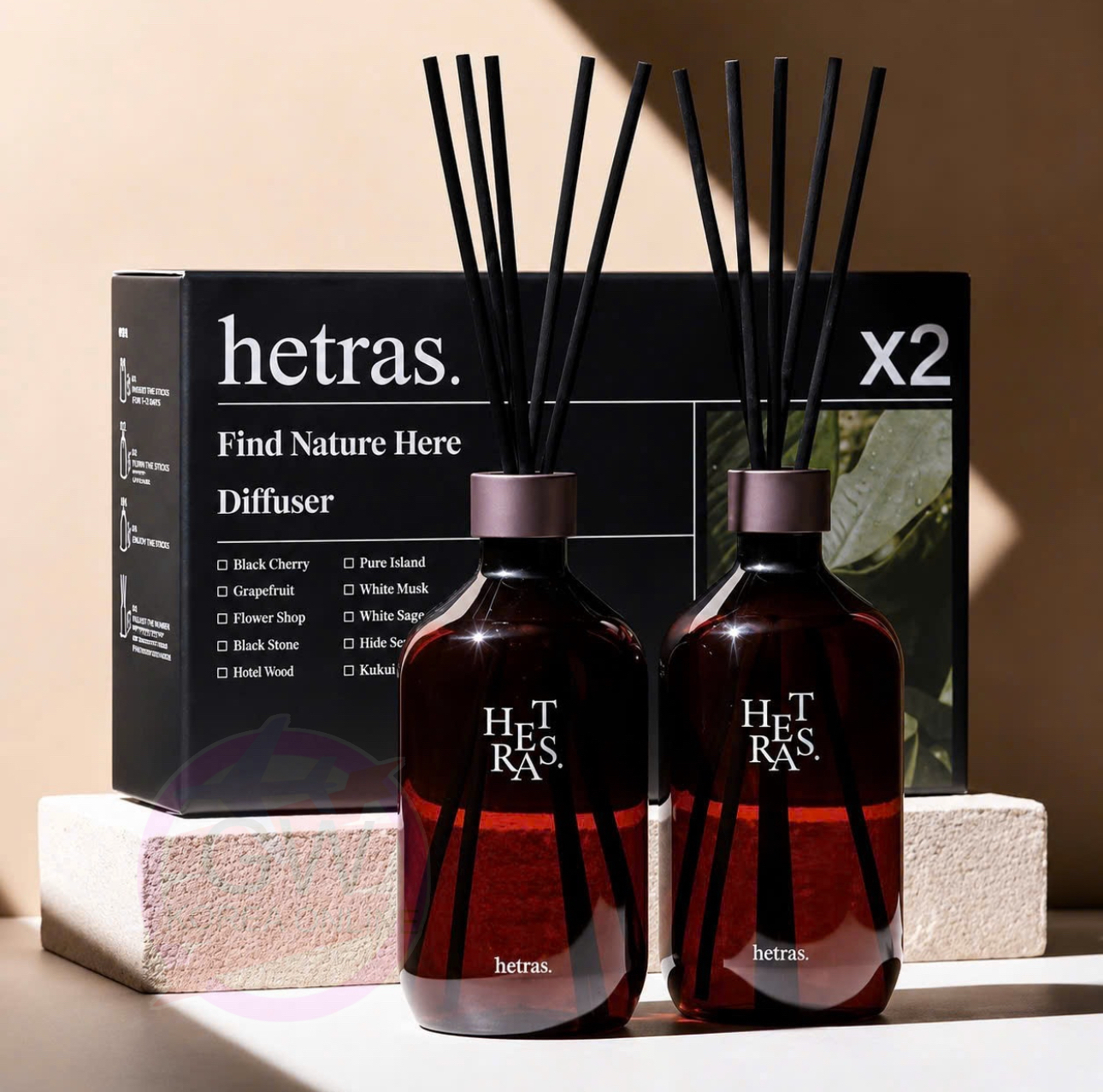 Hetras 香薰500ml x2