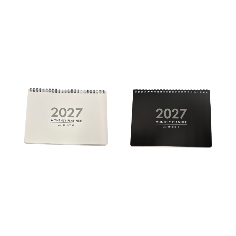 2027年桌曆/A5 簡約