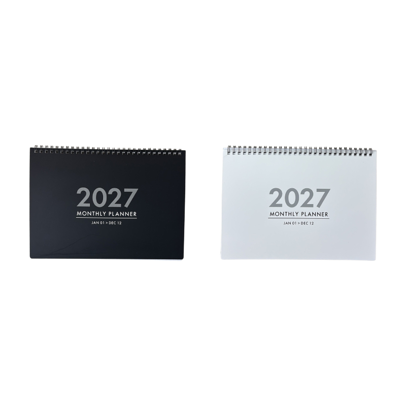 2027年桌曆/B5 簡約