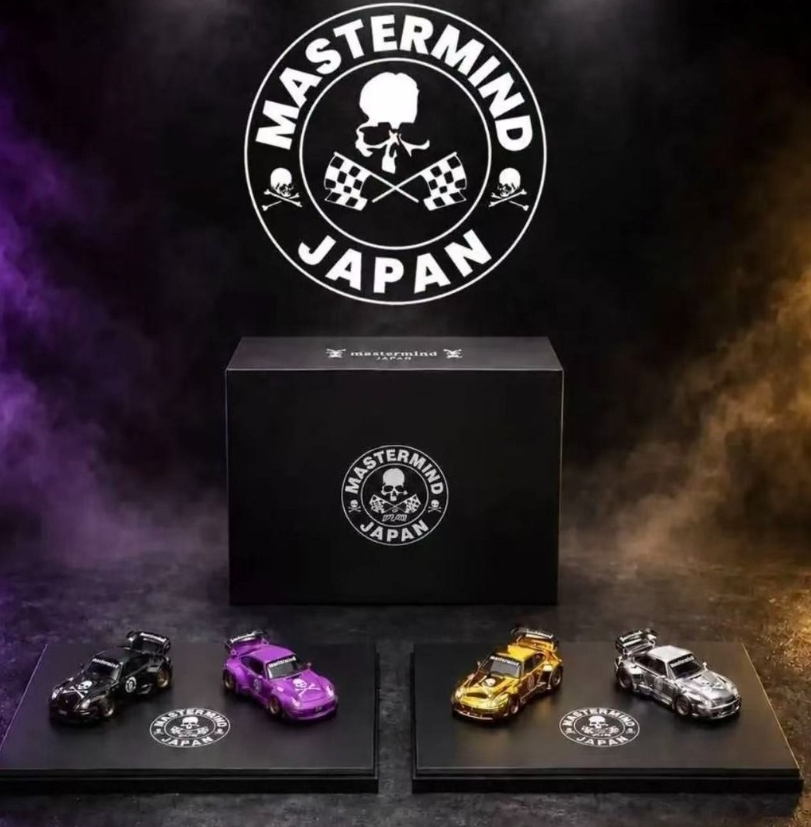 DPLS x Mastermind Japan 1:64 Porsche RWB 993 Diecast Car Indonesia Exclusive 保時捷