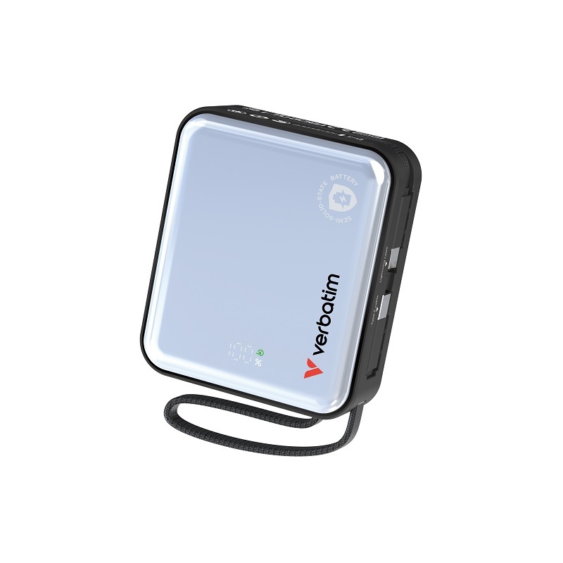 Verbatim SnapQub 10000mAh Qi2.2 半固態磁吸移動電源 (CCC+QR Code)