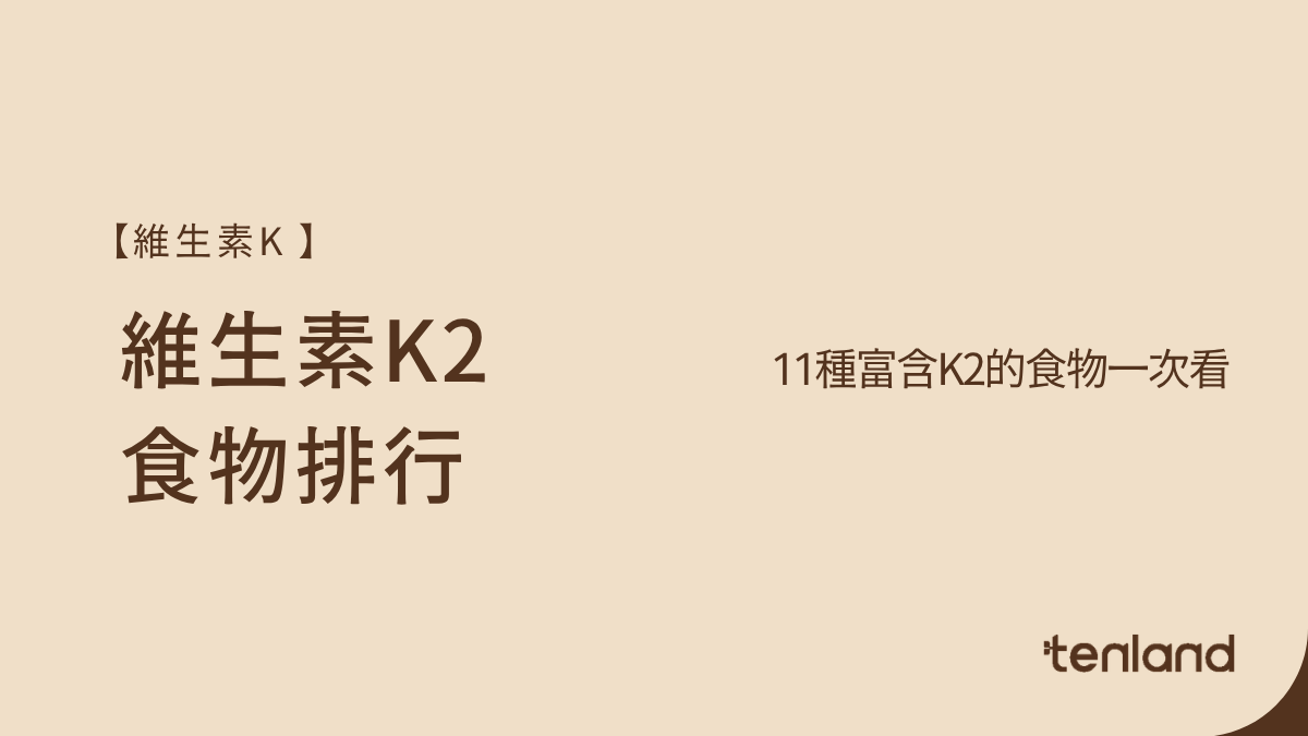維生素k2食物排行