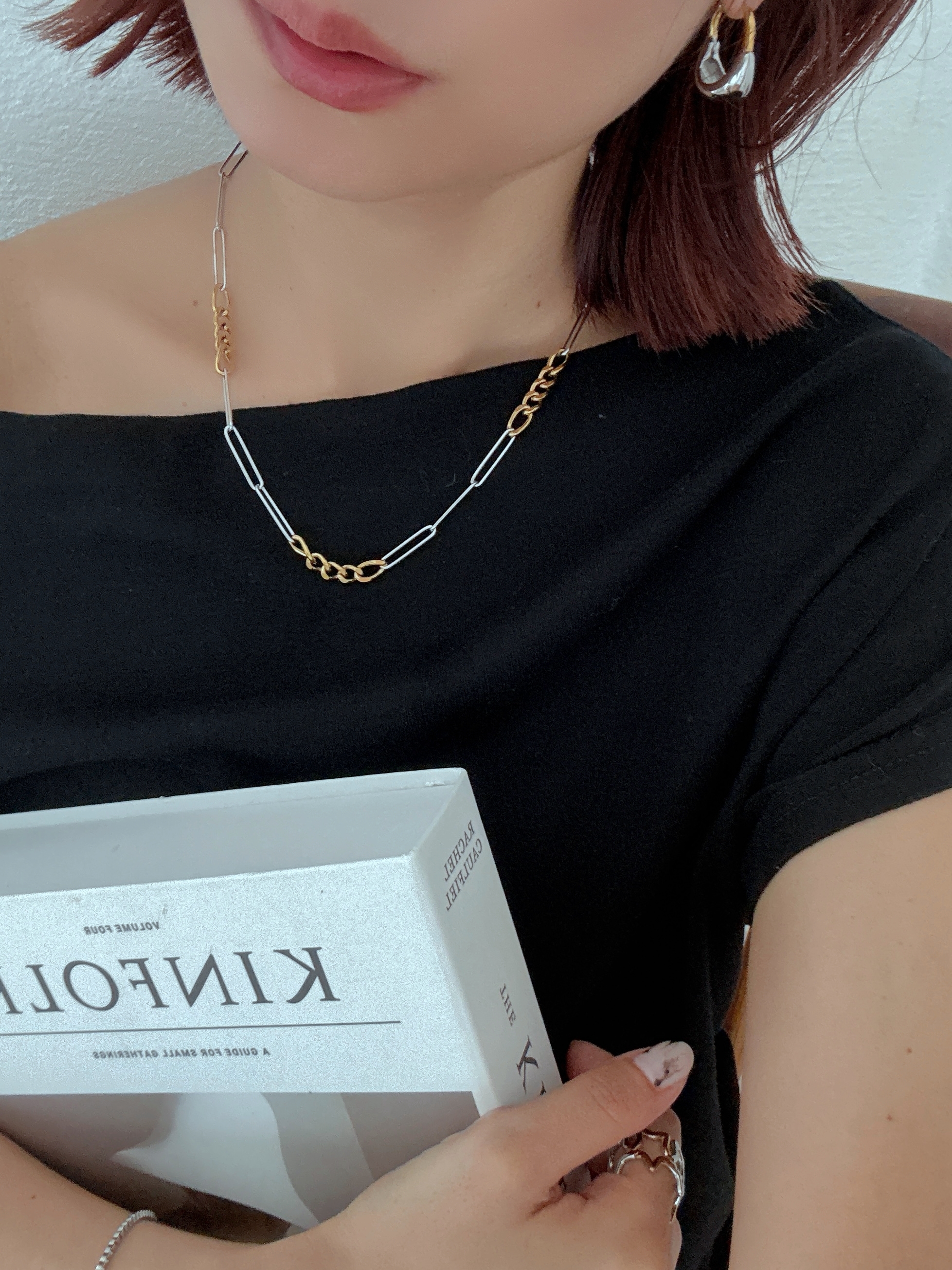 combined design necklace