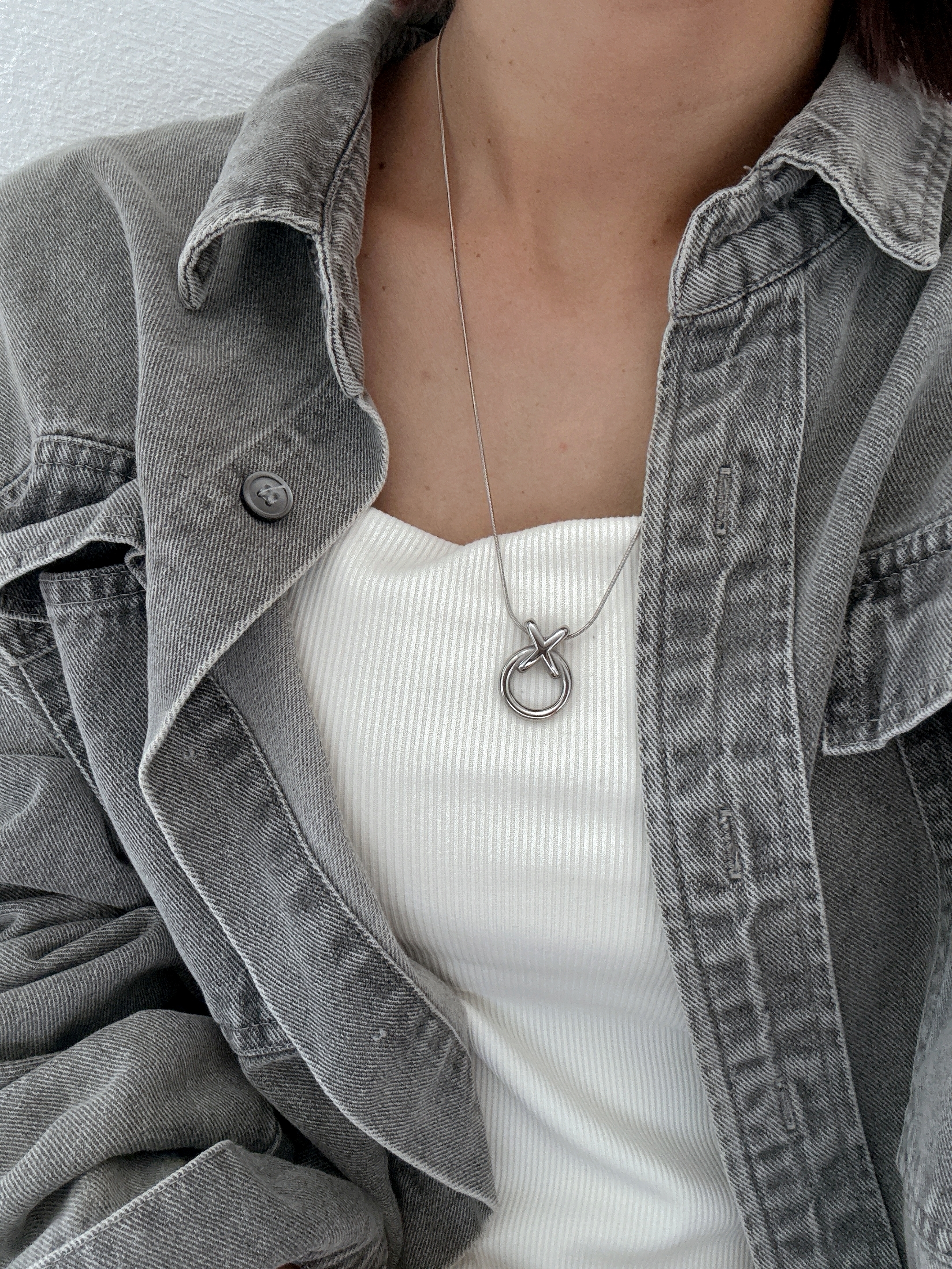 crossover necklace