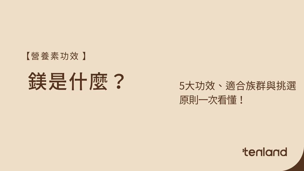 鎂功效