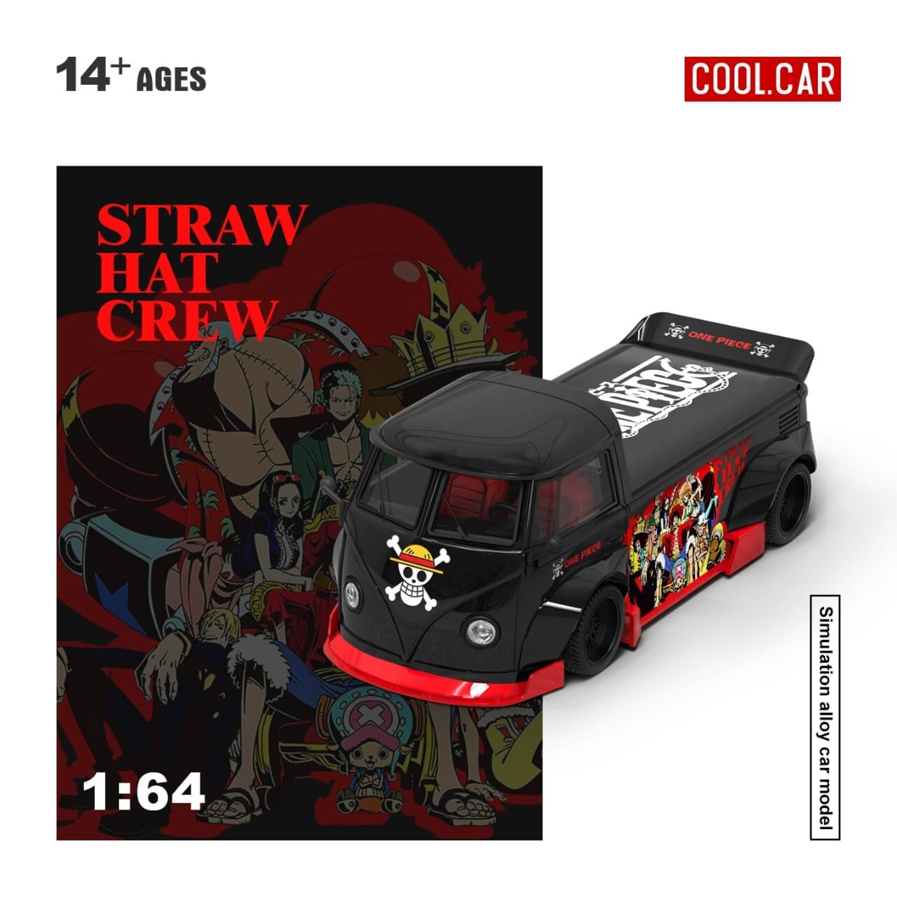 預訂:1/64  Cool Car Volkswagen T1 Pickup One Piece (CC643927 )