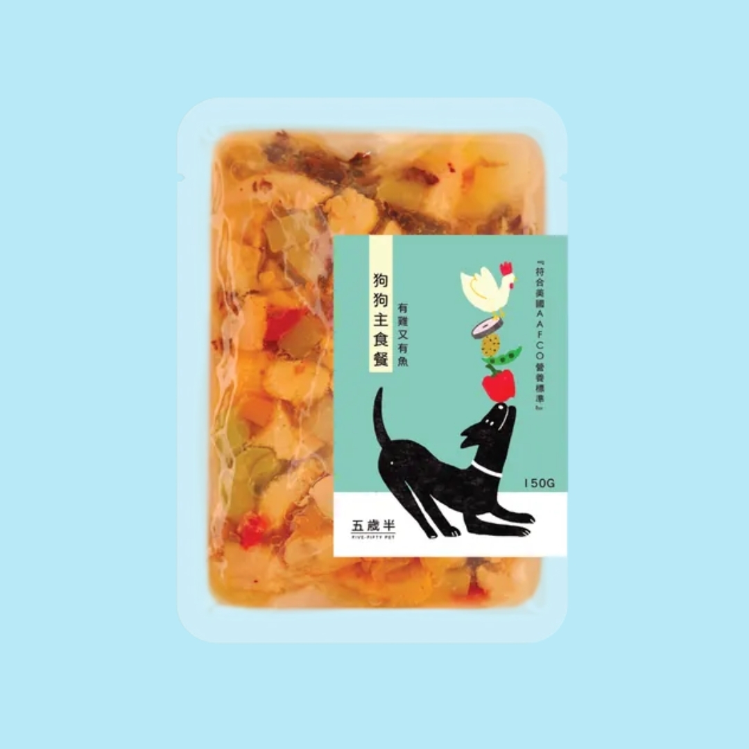 五歲半｜有雞又有魚 - 彩椒鮪魚雞肉