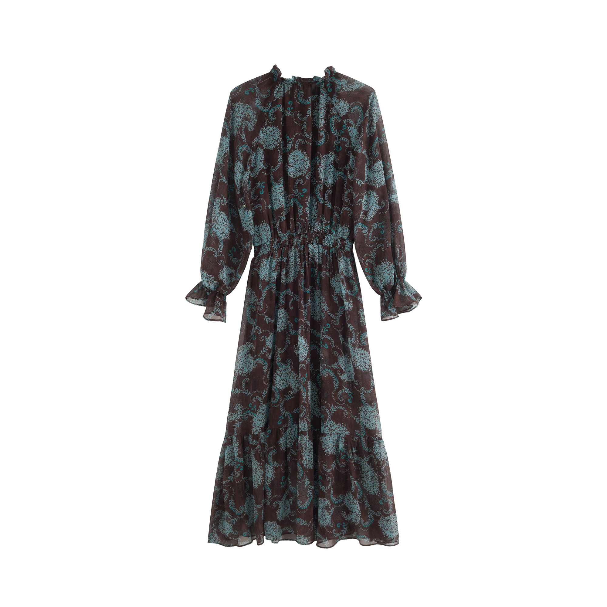 mi-tu printed dress
