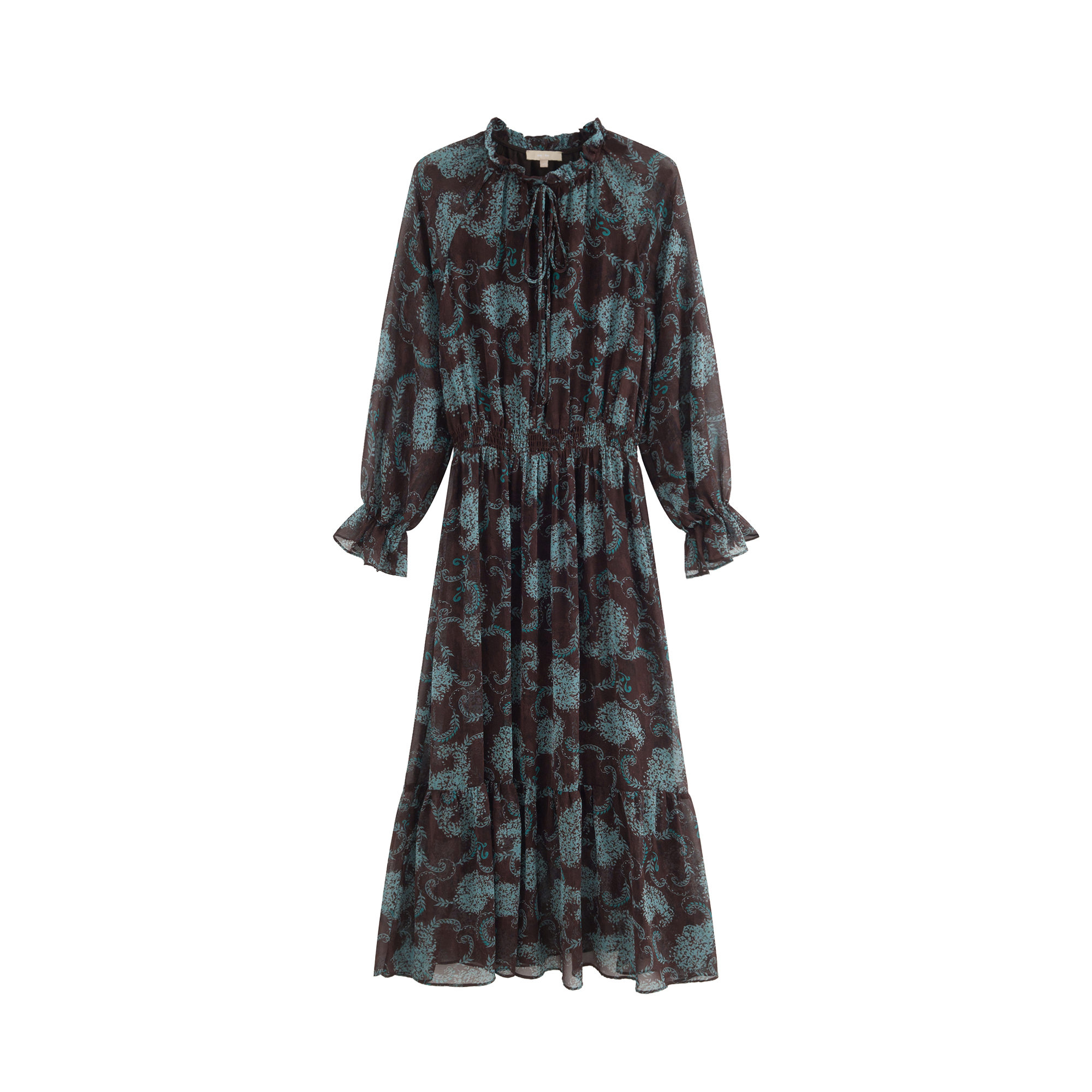 mi-tu printed dress