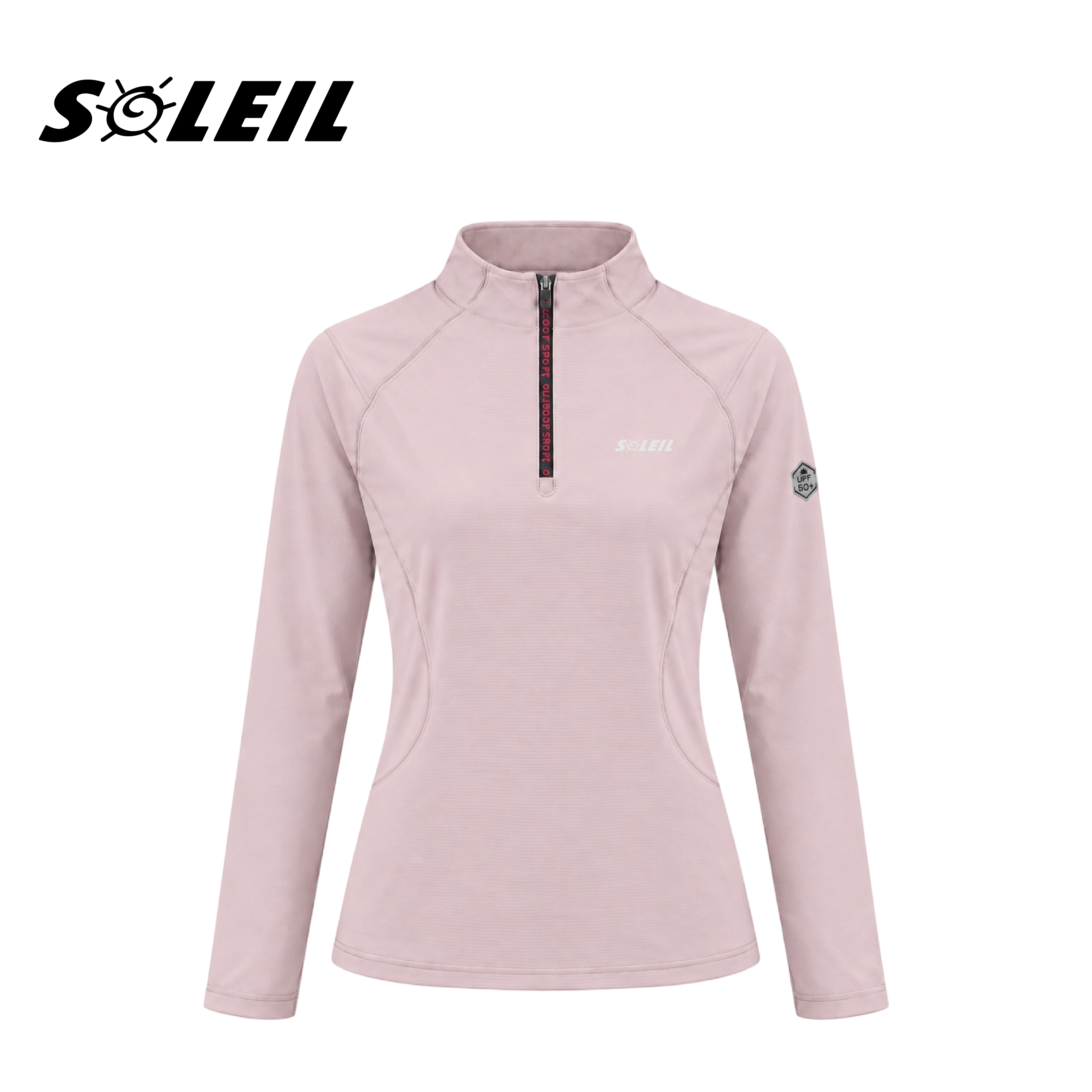 SOLEIL長袖拉鍊立領上衣 女款 (2色) 11SL2591