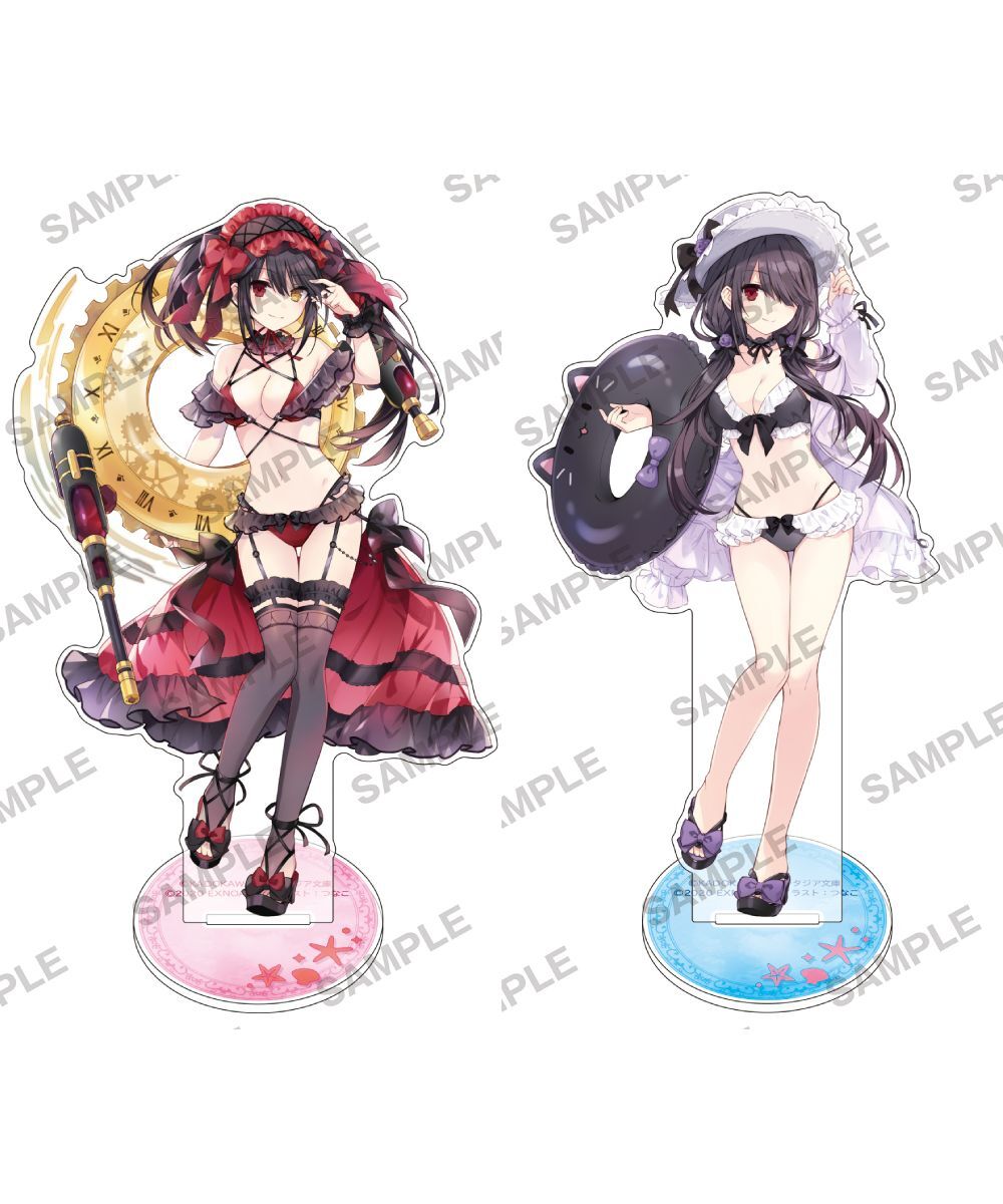 預購-『約會大作戰DATE A LIVE』炫彩壓克力立牌 時崎狂三 泳裝Ver. 系列【日本進口精品】