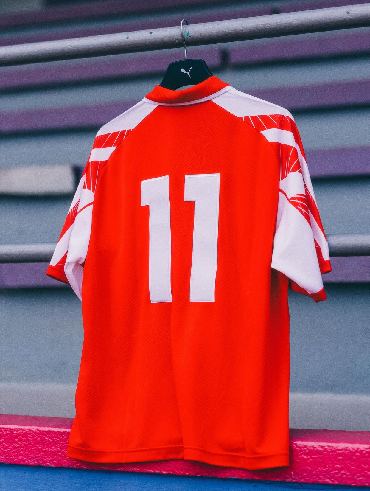 1997 Puma Hong Kong Retro Home Shirt with 燙布印字版