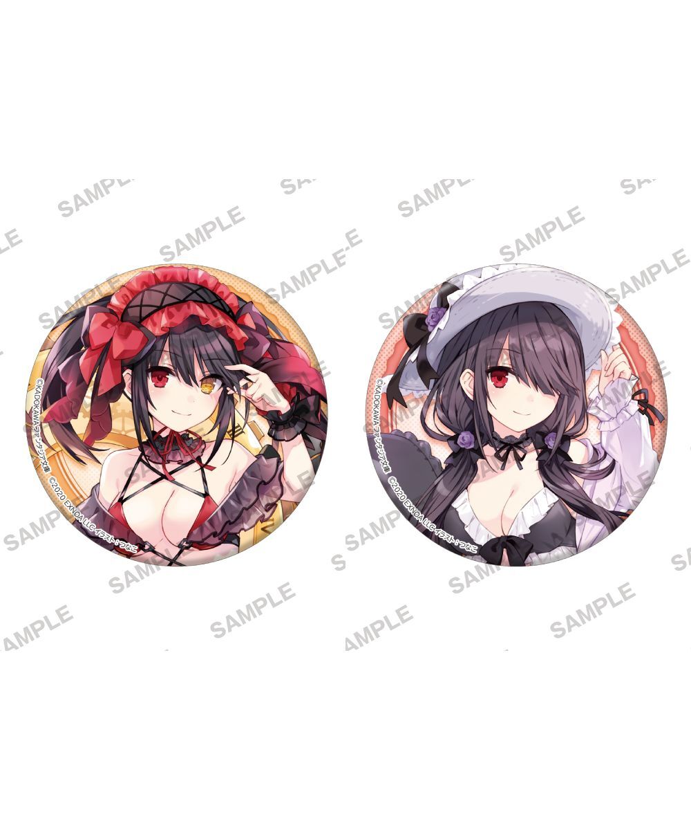 預購-『約會大作戰DATE A LIVE』BIG雷射徽章 時崎狂三 泳裝Ver. 系列【日本進口精品】