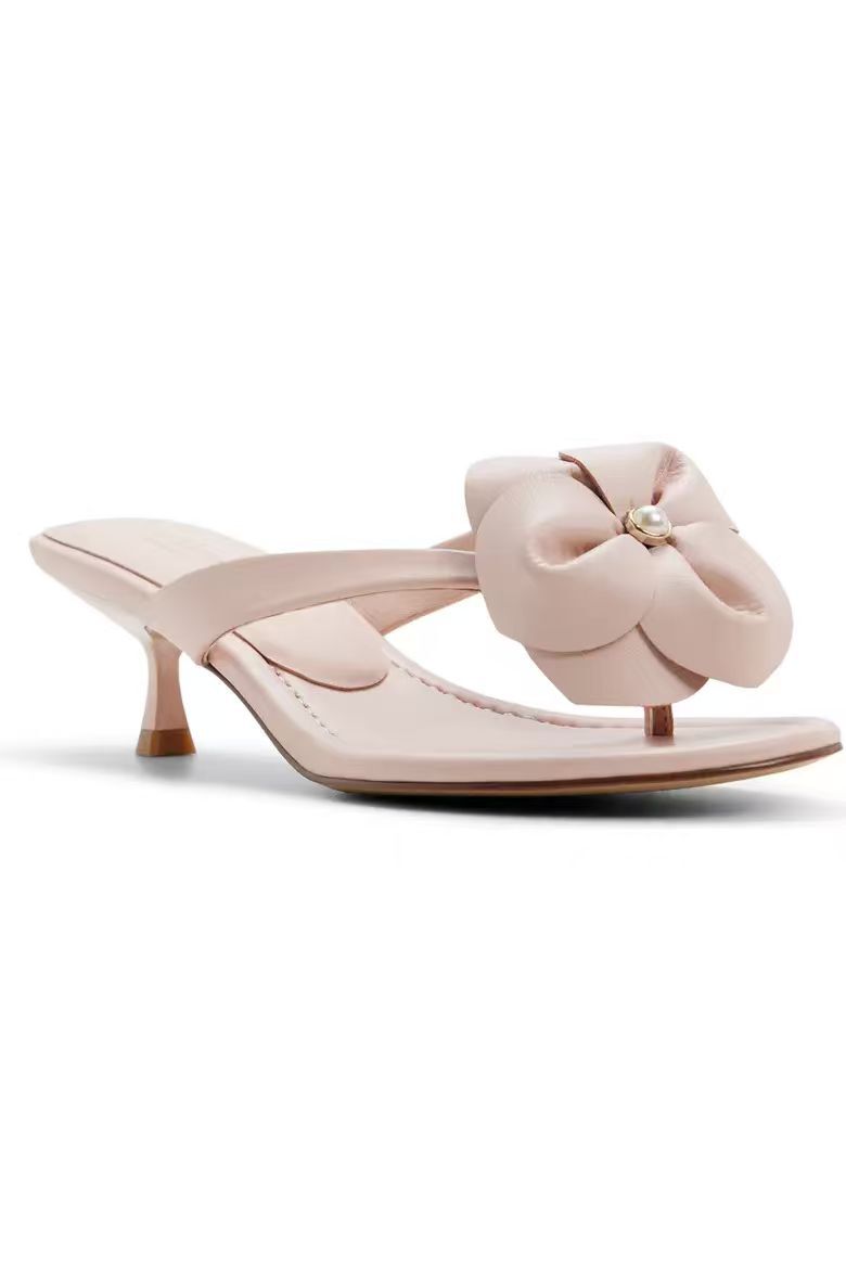 【預購】Ted Baker London N091801 Birdie 花卉高跟涼鞋 (粉色)