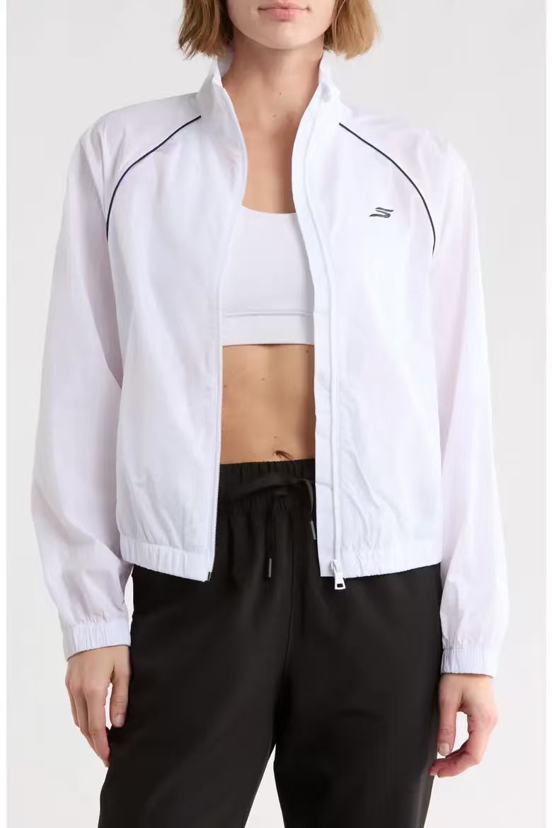 【預購】SKECHERS N091802 女裝拉鏈薄外套 (白色)