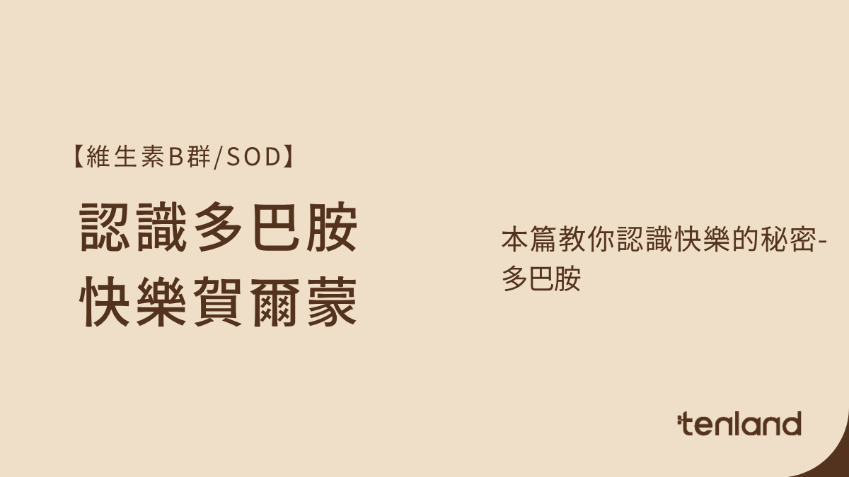 快樂賀爾蒙-多巴胺