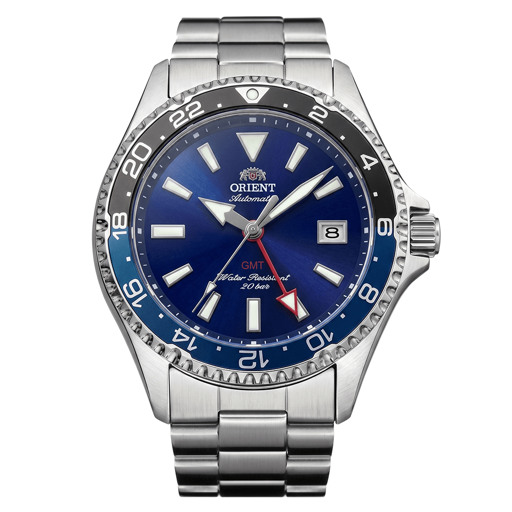 Orient Sports Mako GMT 藍色 潛水錶 RA-BC0003L