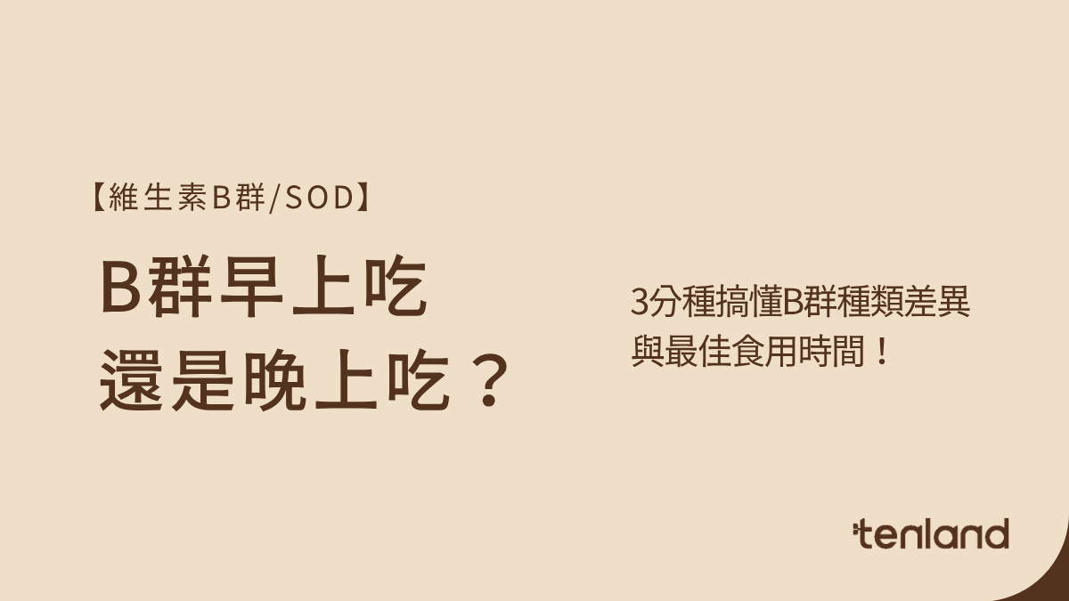 B群早上吃還是晚上吃？