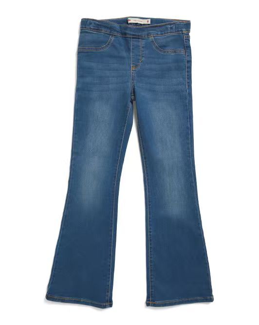 【預購】LEVIS N091807 女童款牛仔褲 (深藍色)