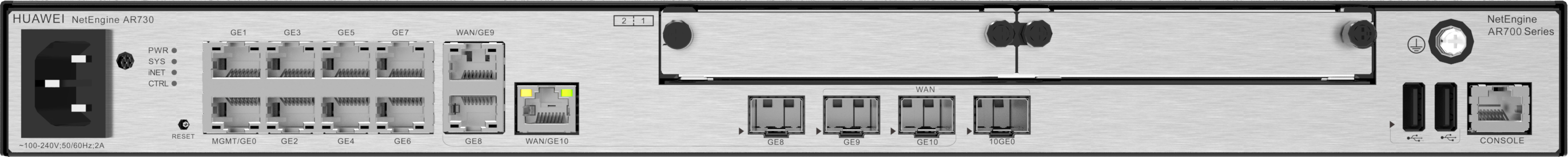 Huawei eKit AR730 NetEngine 防火牆｜6Gbps 企業級網路安全閘道器