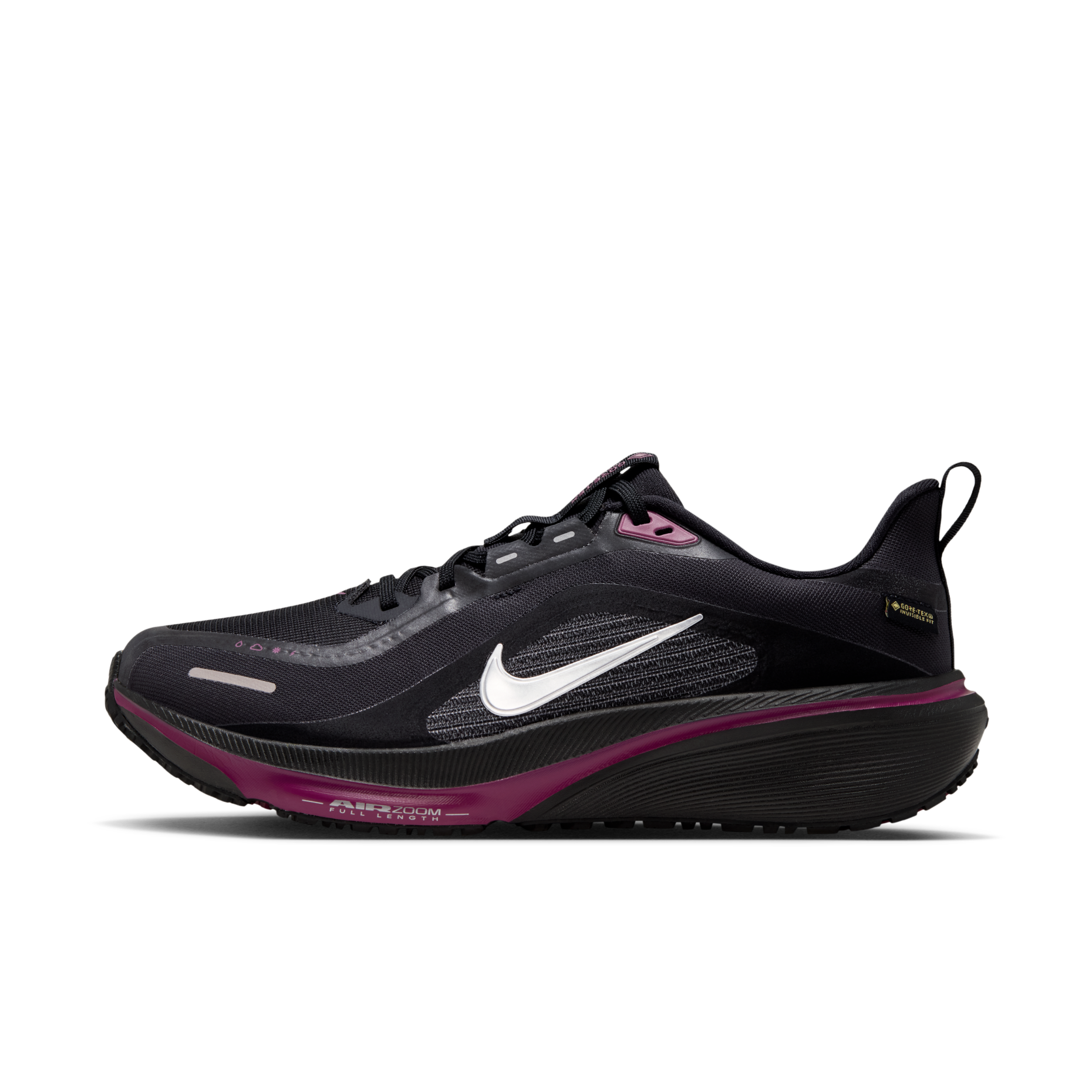 女鞋 NIKE W AIR ZOOM PEGASUS 42 GORE-TEX 黑紫 防水 緩震 小飛馬 慢跑 運動鞋【IQ1085-001】