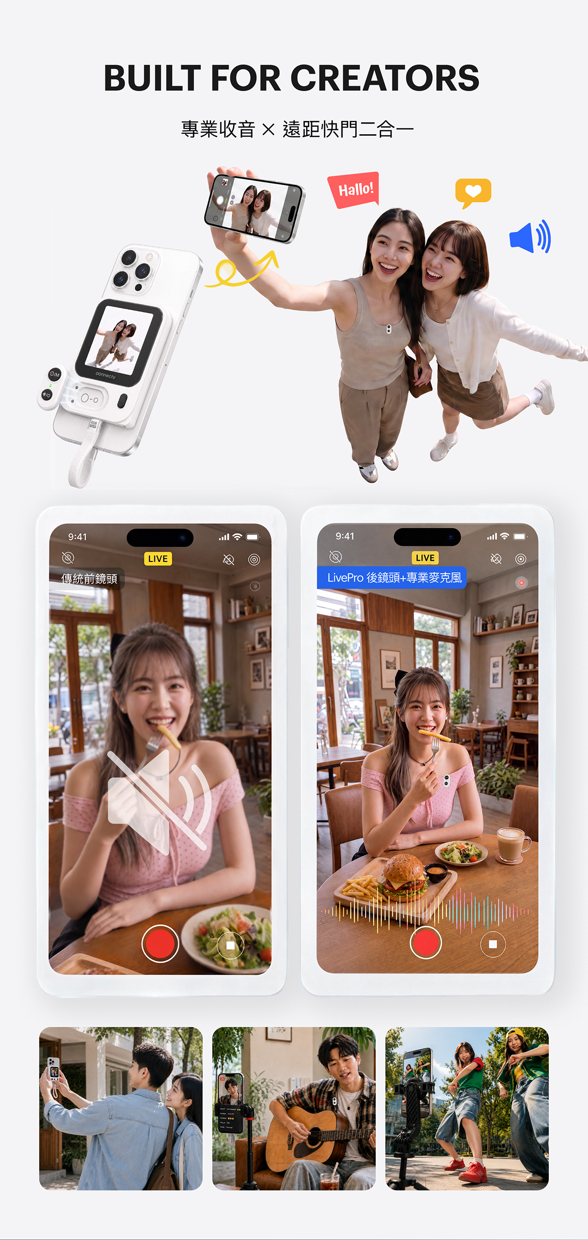 Connecty LivePro Multifunctional Phone Monitor Screen CM321