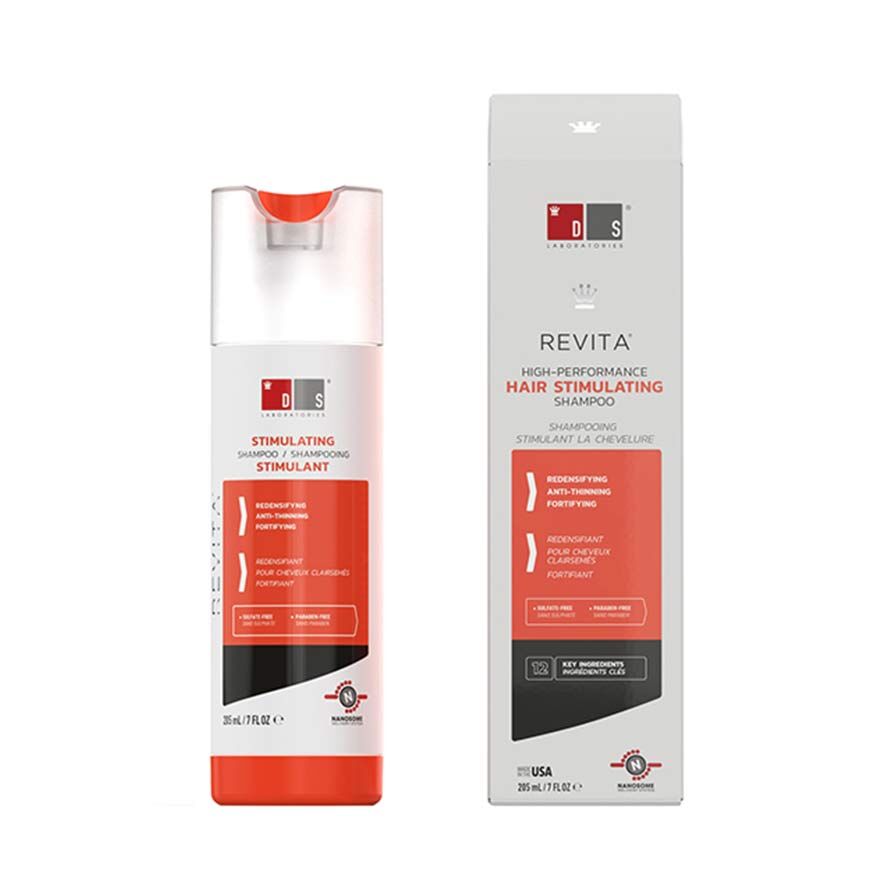美國 DS Laboratories【正品  】Revita Hair-Stimulating Shampoo 205ml  高效髮量洗髮水｜頭皮養護｜強韌髮根｜稀疏髮護理｜豐盈髮絲