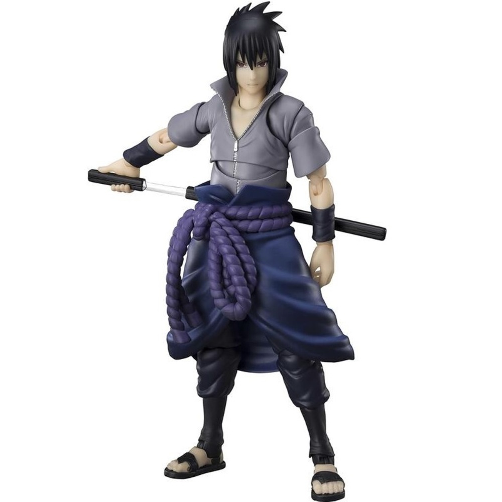 【萬代】SHF 火影忍者 宇智波佐助-背負所有仇恨之人 可動公仔 strc