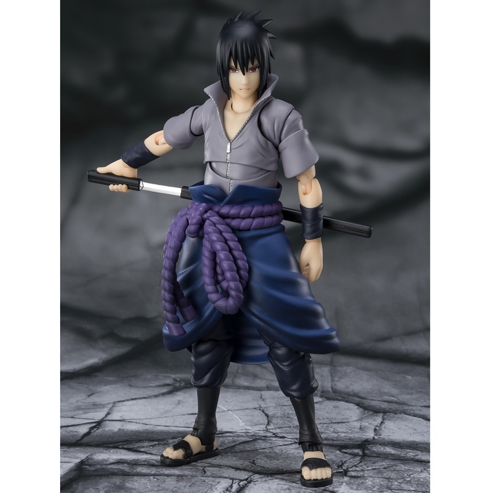 【萬代】SHF 火影忍者 宇智波佐助-背負所有仇恨之人 可動公仔 strc
