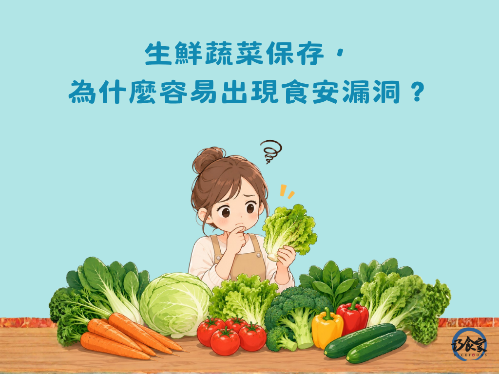 生鮮蔬菜保存,為什麼容易出現食安漏洞?